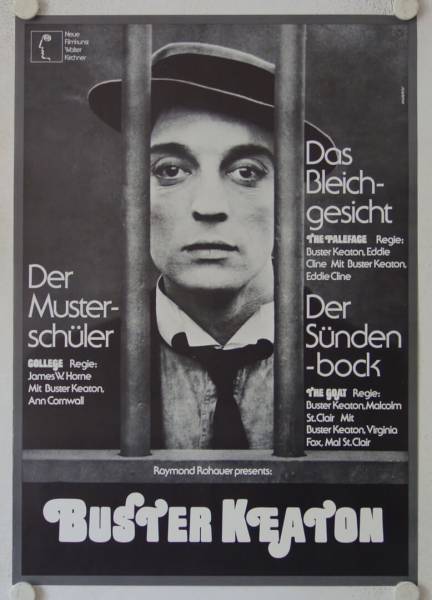The Paleface re-release german movie poster